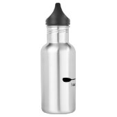 Suboptimale instap peddel voor kayak waterfles  (Links)