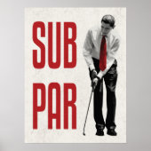 Subpar Obama Poster (Voorkant)