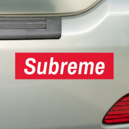 Subreme Grappig Arabisch accent Arabisch Bumpersticker