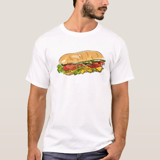 Subsandwich T-shirt (Voorkant)
