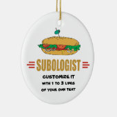 Subsandwiches personaliseren keramisch ornament (Rechts)