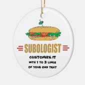 Subsandwiches personaliseren keramisch ornament (Links)