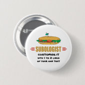 Subsandwiches personaliseren ronde button 5,7 cm (Voorkant /achterkant)