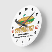 Subsandwiches personaliseren ronde klok (Hoek)