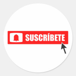 subscription  ronde sticker