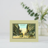  subsidie avenue, streetcar, Kansas City MO Briefkaart (Staand voorkant)