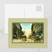  subsidie avenue, streetcar, Kansas City MO Briefkaart (Voorkant / Achterkant)