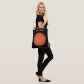 Subsidie moonside picture moon and sun tote bag (Op model)