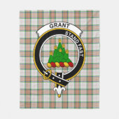 Subsidie van Auchnauwe Tartan Pset Fleece Deken (Voorkant)