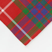 Subsidie van Lurg Clan Badge Tartan Pset Fleece Deken (Hoek)