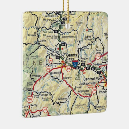 Subsidiepas of  kaart keramisch ornament (Rechts)