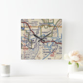 Subsidies New Mexico  Map Vierkante Klok (Huis)