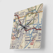 Subsidies New Mexico  Map Vierkante Klok (Hoek)