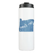 Subsidies Pass Oregon Wood Grain Thermosbeker (Voorkant)