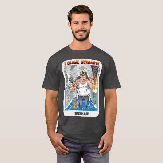 SUBSIM Blame Bernard t-shirt (Voorkant volledig)
