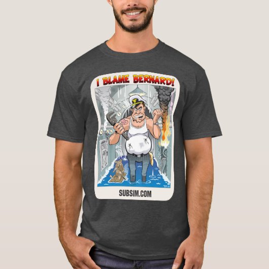 SUBSIM Blame Bernard t-shirt (Voorkant)