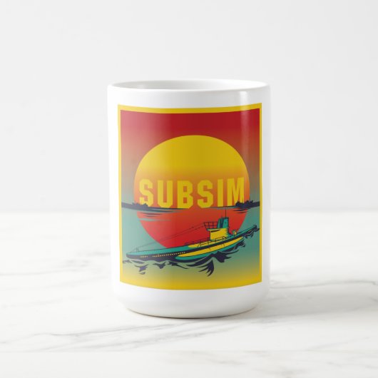 SUBSIM Horizon Large 15oz. Mok (Center)