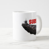 SUBSIM Jumbo-mok - U-boot Grote Koffiekop (Voorkant rechts)