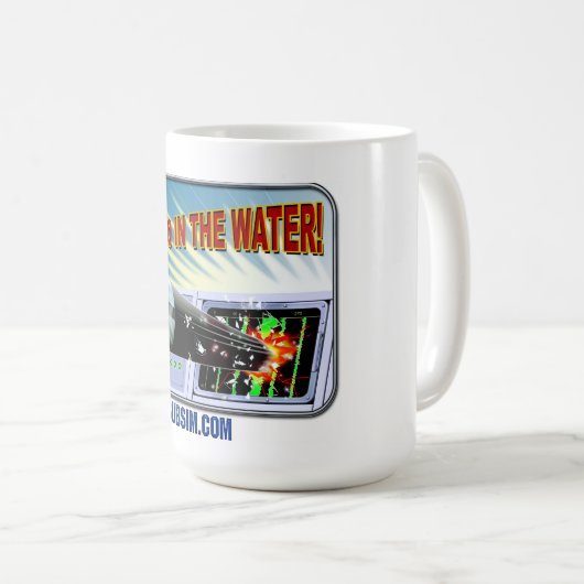 SUBSIM Torpedo in de mok Water 15 oz (Voorkant rechts)