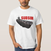 SUBSIM U-Boat T-shirt - Mannen (Voorkant)