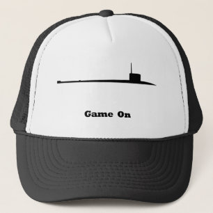 Subspel aan trucker pet