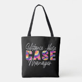 Substance Abuse Hoesje Manager Tote Bag (Achterkant)