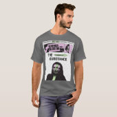 substance retro poster grappig t-shirt (Voorkant volledig)