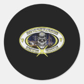 Substation technicus ronde sticker (Voorkant)