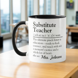 Substitute Teacher Definition Custom Appreciation Mok