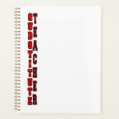 Substitute Teacher Planner (Voorkant)