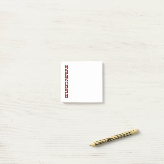 Substitute Teacher Post-it® Notes (Op bureau)