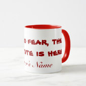 Substitutie van de koffiebeker mok (Voorkant rechts)