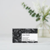 Substituut leraar Elegant Ornament Visitekaartje (Staand voorkant)