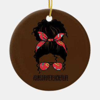 Substituut lerarenleven keramisch ornament