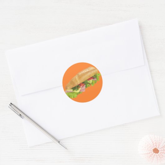 Subsub Ronde Sticker (Envelop)