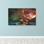 Subterrane canvas afdrukken (Insitu (Houten vloer))