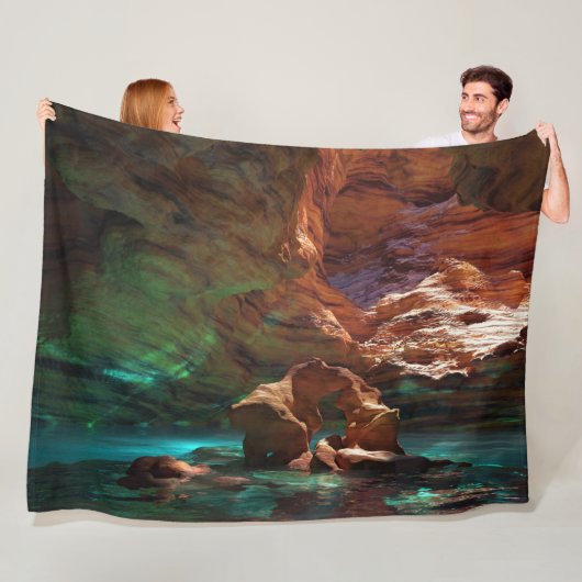 Subterrane Fleece Blanket (In situ)