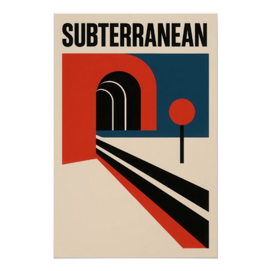 Subterranean - Poster (Voorkant)