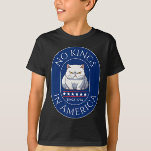 Subtiel anti-Trump Geen koningen in Amerika T-shirt