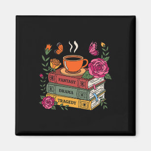 Subtiel boek Anti Trump Shirt boek Fantasy Drama T Magneet
