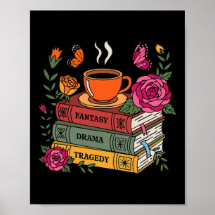 Subtiel boek Anti Trump Shirt boek Fantasy Drama T Poster
