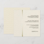 Subtiel Chevron Ecru over de moderne geschiedenis Kaart (Voorkant / Achterkant)