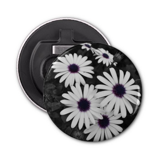 subtiel contrast van de natuur button flesopener (Voorkant)