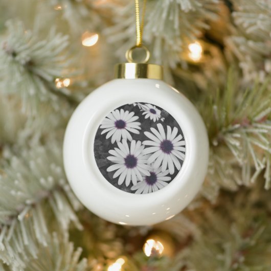 subtiel contrast van de natuur keramische bal ornament (Boom)