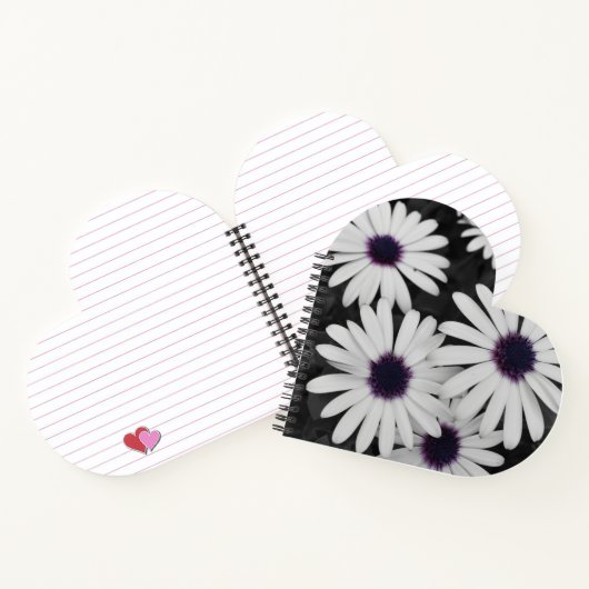 subtiel contrast van de natuur notitieboek (Binnen)