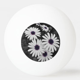 subtiel contrast van de natuur pingpongbal