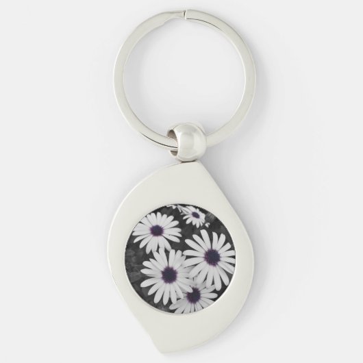 subtiel contrast van de natuur sleutelhanger (Voorkant)