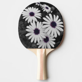 subtiel contrast van de natuur tafeltennisbatje