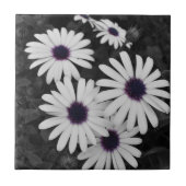 subtiel contrast van de natuur tegeltje (Voorkant)