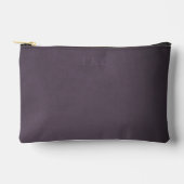 Subtiel drievoudig monogram op gevlekte stoffige p etui (Voorkant)